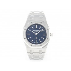 Royal Oak 39mm 15202 SS ZF 1:1 Best Edition Blue Textured Dial on SS Bracelet A2121 V2 Royal Oak 39mm 15202 SS ZF 1:1 Best Edition Blue Textured Dial on SS Bracelet A2121 V2