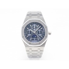 Royal Oak 41mm Perpetual Calendar 26574 SS APSF 1:1 Best Edition Blue Dial on SS Bracelet A5134 (CHS) Royal Oak 41mm Perpetual Calendar 26574 SS APSF 1:1 Best Edition Blue Dial on SS Bracelet A5134 (CHS)