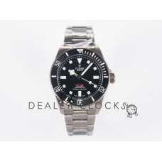 Pelagos M25407N-0001 39mm Black Ceramic Ti ZF 1:1 Best Edition Black Dial on Titanium Bracelet A2824