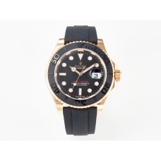 Yacht-Master 126655 ARF RG/Tungsten1:1 Best Edition on Oysterflex Rubber Strap VR3235（Gain Weight ）