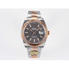 DateJust 41 126331 ARF 1:1 Best Edition 904L Steel Gray Textured Dial on SS/RG Oyster Bracelet SH3235(Gain Weight) DateJust 41 126331 ARF 1:1 Best Edition 904L Steel Gray Textured Dial on SS/RG Oyster Bracelet SH3235(Gain Weight)