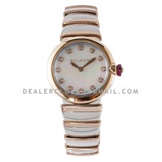 Lvcea MOP Dial in Rose Gold/Steel