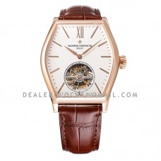 Malte Tourbillon White Dial in Pink Gold