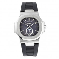 Nautilus 57261A-001 Grey Dial in Rubber Strap