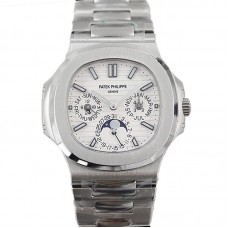 Nautilus 5740 White Dial in Steel