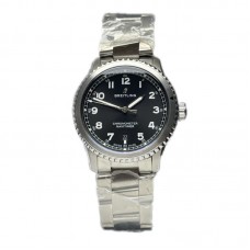 Navitimer Aviator 8 Automatic 41 Black Dial in Steel on Bracelet Navitimer Aviator 8 Automatic 41 Black Dial in Steel on Bracelet