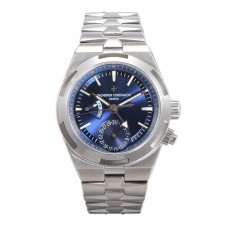 Overseas Dual Time Blue Dial in Steel Ref. 7900V/110A-B334