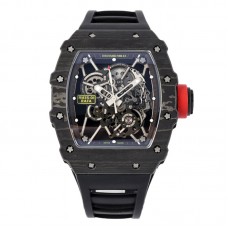 RM 035-01 Rafael Nadal NTPT Carbon on Black Rubber Strap (Sonic)