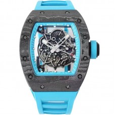 RM 055 Bubba Watson “Yas Marina Circuit” NTPT on Blue Rubber Strap RMUL2