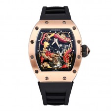 RM 057 Tourbillon Dragon in Rose Gold
