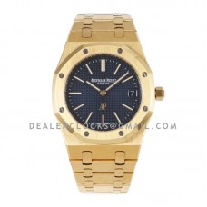 Royal Oak 15202 39mm Blue Dial in Yellow Gold Royal Oak 15202 39mm Blue Dial in Yellow Gold