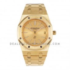 Royal Oak 15202 39mm Yellow Dial in Yellow Gold Royal Oak 15202 39mm Yellow Dial in Yellow Gold