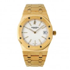 Royal Oak 15202 White Dial in Yellow Gold Royal Oak 15202 White Dial in Yellow Gold