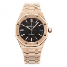 Royal Oak 15450ST 37mm Black Dial in Rose Gold Royal Oak 15450ST 37mm Black Dial in Rose Gold