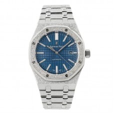 Royal Oak 15450ST 37mm Blue Dial in Frosted Gold Royal Oak 15450ST 37mm Blue Dial in Frosted Gold