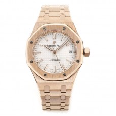 Royal Oak 15450ST 37mm White Dial in Rose Gold Royal Oak 15450ST 37mm White Dial in Rose Gold