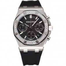 Royal Oak Offshore Selfwinding Chronograph 37mm Black Dial in Steel Ref. 26231ST.ZZ.D002CA.01