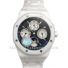 Royal Oak Perpetual Calendar Ceramic 26579CB Blue Dial