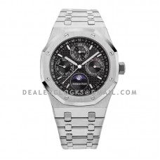 Royal Oak Perpetual Calendar Steel 26574 Black Dial