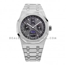 Royal Oak Perpetual Calendar Steel 26574 Grey Dial