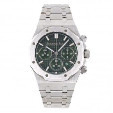 Royal Oak Self-Winding Chronograph Green Dial in Steel