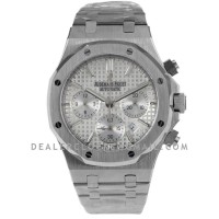 Royal Oak Self-Winding Chronograph White Dial in Steel