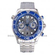 Seamaster Diver 300m Co-Axial Master Chronometer Chronograph 44mm Grey Dial in Steel Ref: 210.30.44.51.06.001 Seamaster Diver 300m Co-Axial Master Chronometer Chronograph 44mm Grey Dial in Steel Ref: 210.30.44.51.06.001