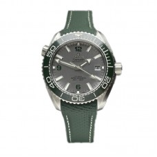 Seamaster Planet Ocean 600M 43.5mm White Dial Steel on Rubber Strap