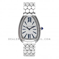 Serpenti Seduttori Watch Ref: 103148 White Dial