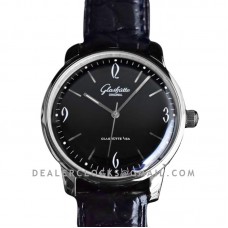 Sixties Black Dial in Steel Ref: 1-39-52-04-02-04
