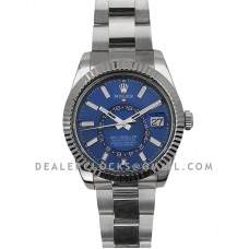 Sky-Dweller 326934 Blue Dial in White Gold