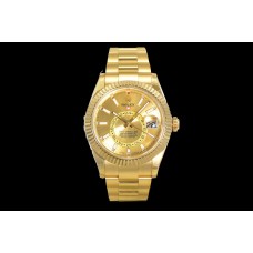 Sky-Dweller 336235 Champagne Dial in Yellow Gold