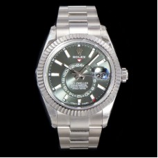 Sky-Dweller 336934 Mint Green Dial in Steel
