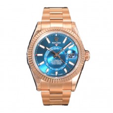 Sky-Dweller 336935 Blue-Green Dial in Everose Gold