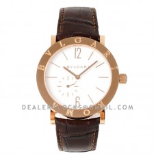Solotempo White Dial in Rose Gold