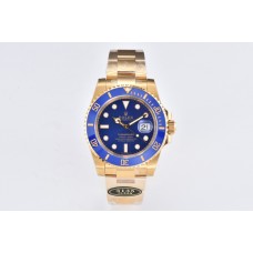 Submariner 40 116618LB Blue Ceramic in Gold