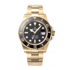 Submariner 41 126618LN Black Ceramic in Yellow Gold