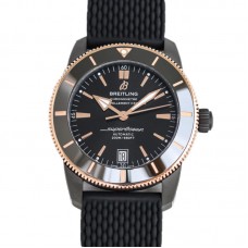 Superocean Heritage II B20 Automatic 42mm in Black Dial on Black Bezel in DLC on Rubber Strap Superocean Heritage II B20 Automatic 42mm in Black Dial on Black Bezel in DLC on Rubber Strap