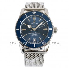 Superocean Heritage II B20 Automatic 42mm in Blue Dial on Blue Bezel