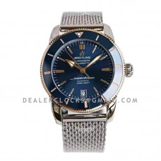 Superocean Heritage II B20 Automatic 42mm in Blue Dial on Blue and Rose Gold Bezel Superocean Heritage II B20 Automatic 42mm in Blue Dial on Blue and Rose Gold Bezel