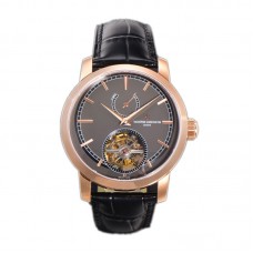 Traditionelle 14-Day Tourbillon Grey Dial in Rose Gold