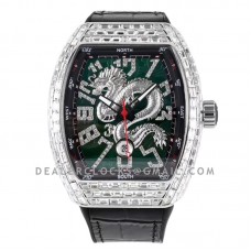 Vanguard Green Dragon King V45 SC with Diamond Bezel
