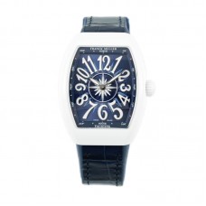 Vanguard Moonphase V32 Blue Dial in Ceramic on Blue Strap