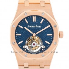 Royal Oak Tourbillon Extra-Thin Blue Dial in Rose Gold 2018 SIHH Ref. 26522OR Royal Oak Tourbillon Extra-Thin Blue Dial in Rose Gold 2018 SIHH Ref. 26522OR