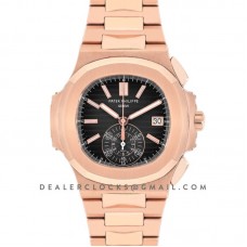 Nautilus Chronograph 5980/1R in Rose Gold