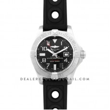 Avenger II Seawolf Black Dial in Steel