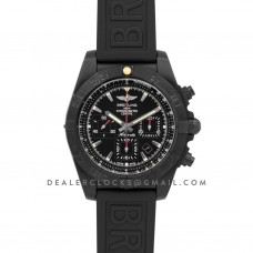 Breitling Chronomat 44 Blacksteel Chronograph Black Dial in PVD