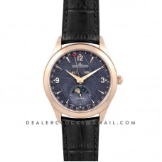 Master Calendar Navy Blue Dial in Pink Gold