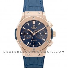 Classic Fusion Chronograph Blue Dial in Rose Gold