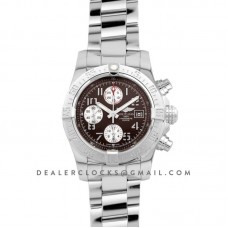 Colt Chronograph 44mm Brown Dial in Steel on Steel Bracelet
